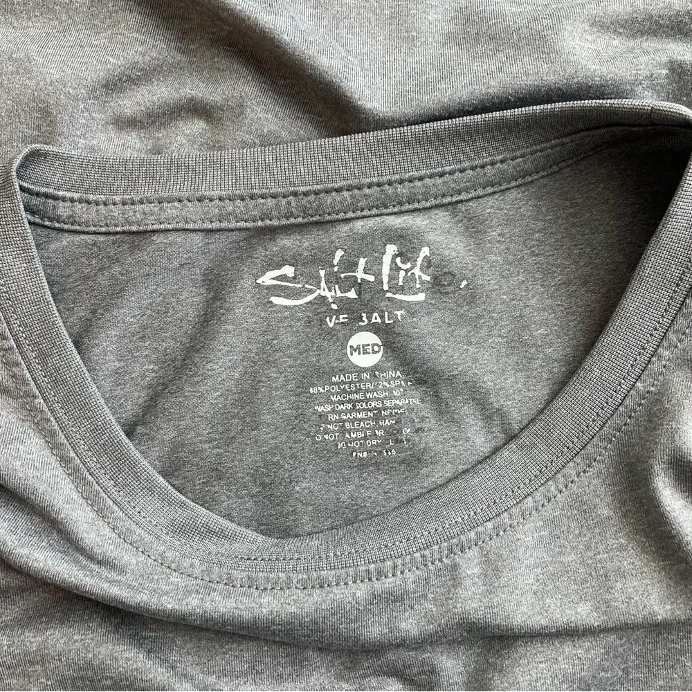 Salt Life Marlin Territory Long Sleeve Performance Pocket Tee - Picture 4 of 4